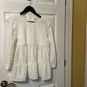 Zara white smock